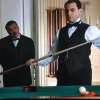 W/ Michael Stuhlbarg in "Boardwalk Empire", episode 102